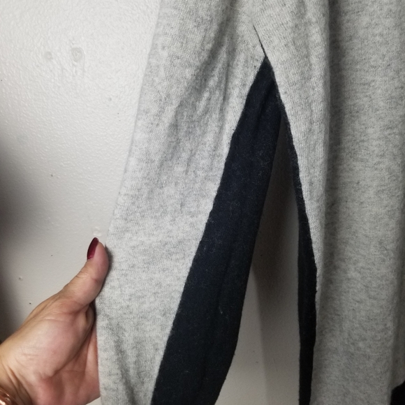 J Crew color block wool pullover sweater s… - Picture 4 of 5